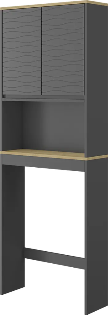 Armoire de toilette Vicco Livia Anthracite 60x163cm Modèle 50141 Chic