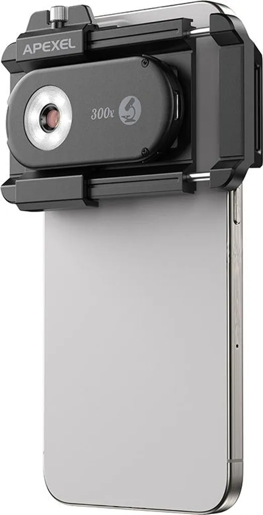 Zoom Microscope pour Smartphone 300x Idéal Observation Nature et Bijoux