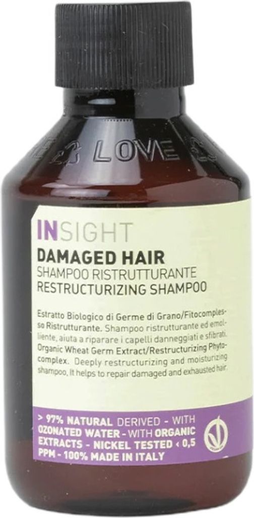 INSIGHT Reparaturpflege Shampoo für strapaziertes Haar, 100 Produktbild