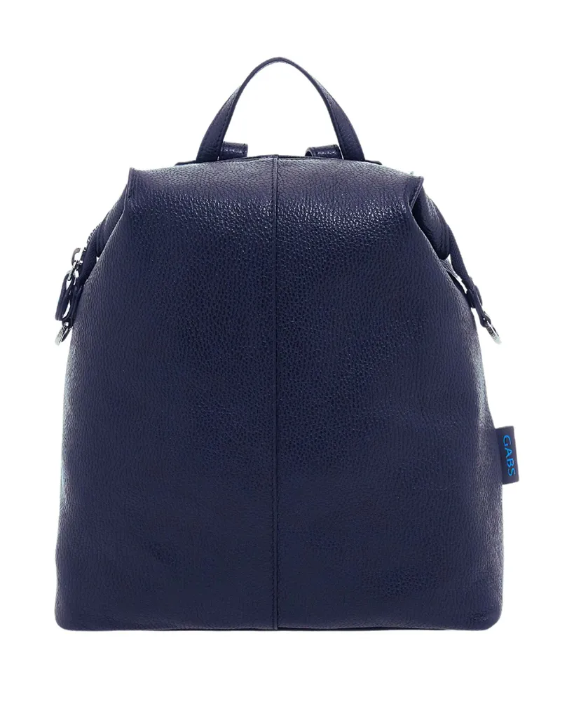 Sac à dos Gabs Edna Large en cuir bleu idéal pour le travail et ville
