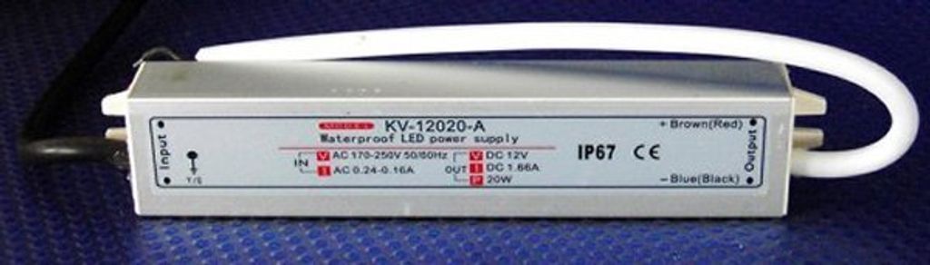 2931 LED Netzteil 12 Volt 40 Watt waterproof