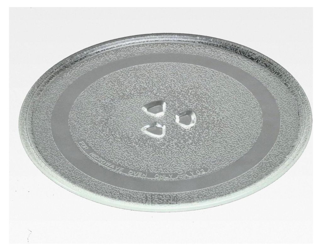 Mikrowellenteller 24,5 cm Drehteller aus Glas