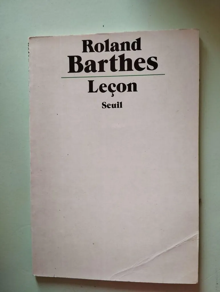 Réussir son Master de Lettres : Leçon de Sémiologie au Collège de France