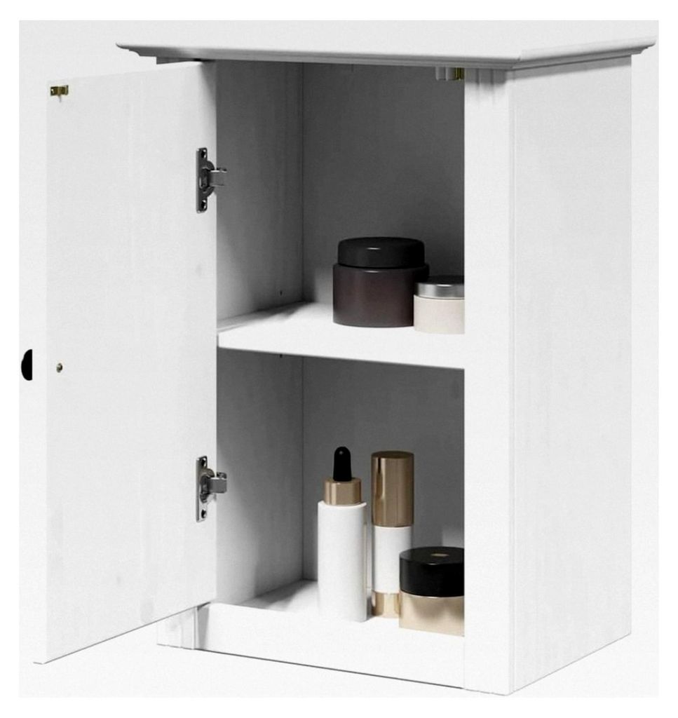 Bad-Hängeschrank BODO in Weiß 44x30x60 cm