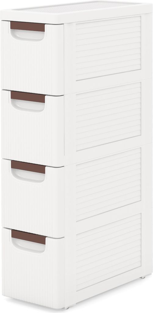 GOPLUS Nischenschrank schmal, Badschrank klein mit 4 Produktbild 