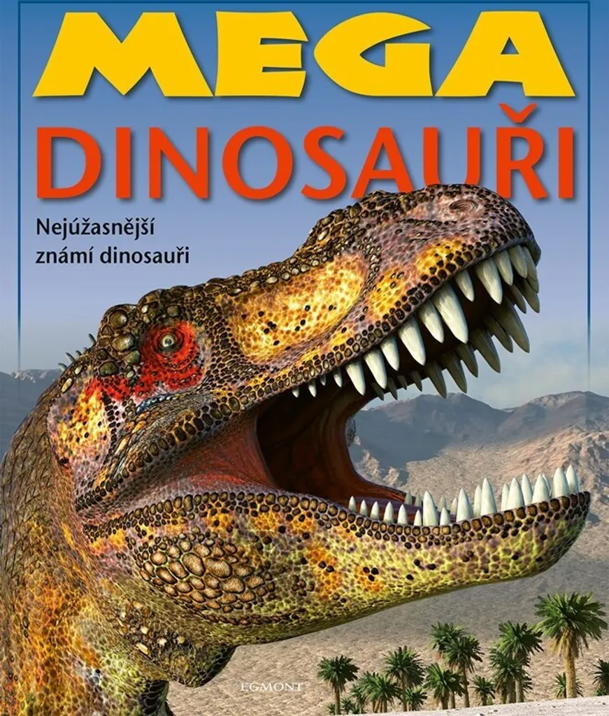Mega dinosauři Livre Géant de Collection pour Enfants Passionnés