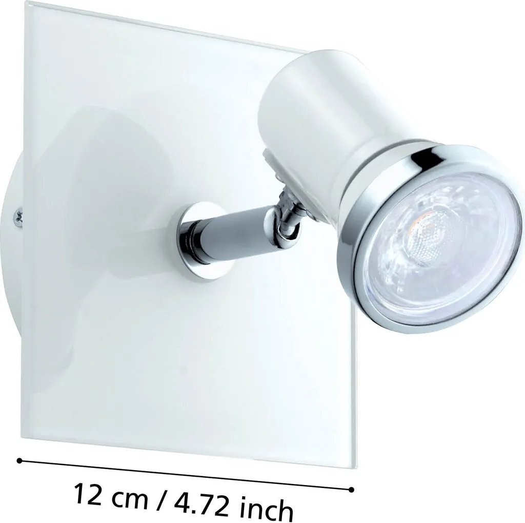 TAMARA 1 applique murale 1 ampoule blanc design épuré pour intérieur