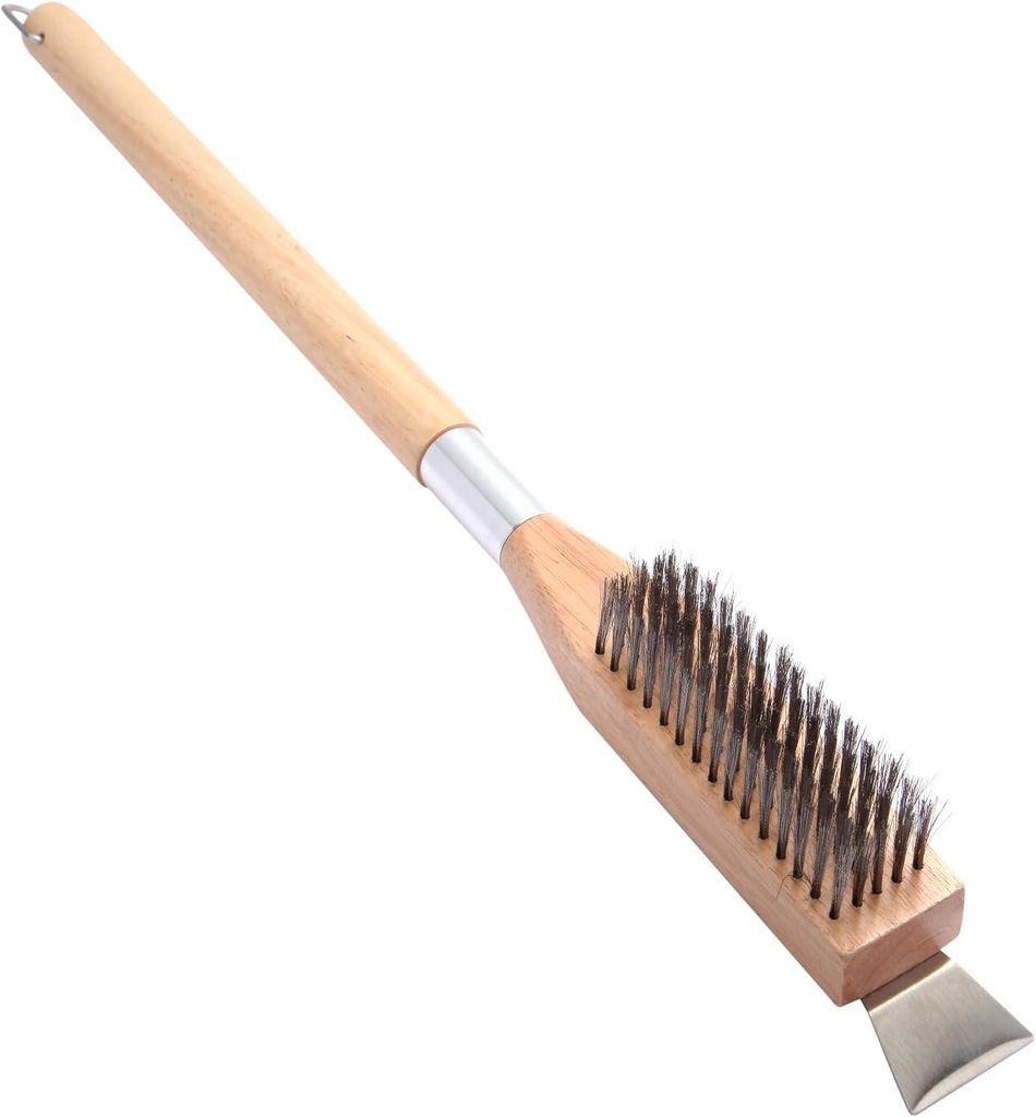 Pizzaofen Reinigungsbürste 62cm, robuste Grillbürste mit Produktbild 