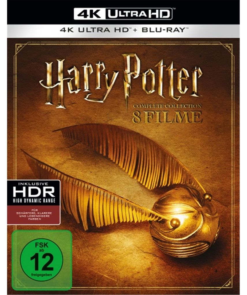 PLAION Harry Potter: The Complete Collection (4K UHD), Produktbild 