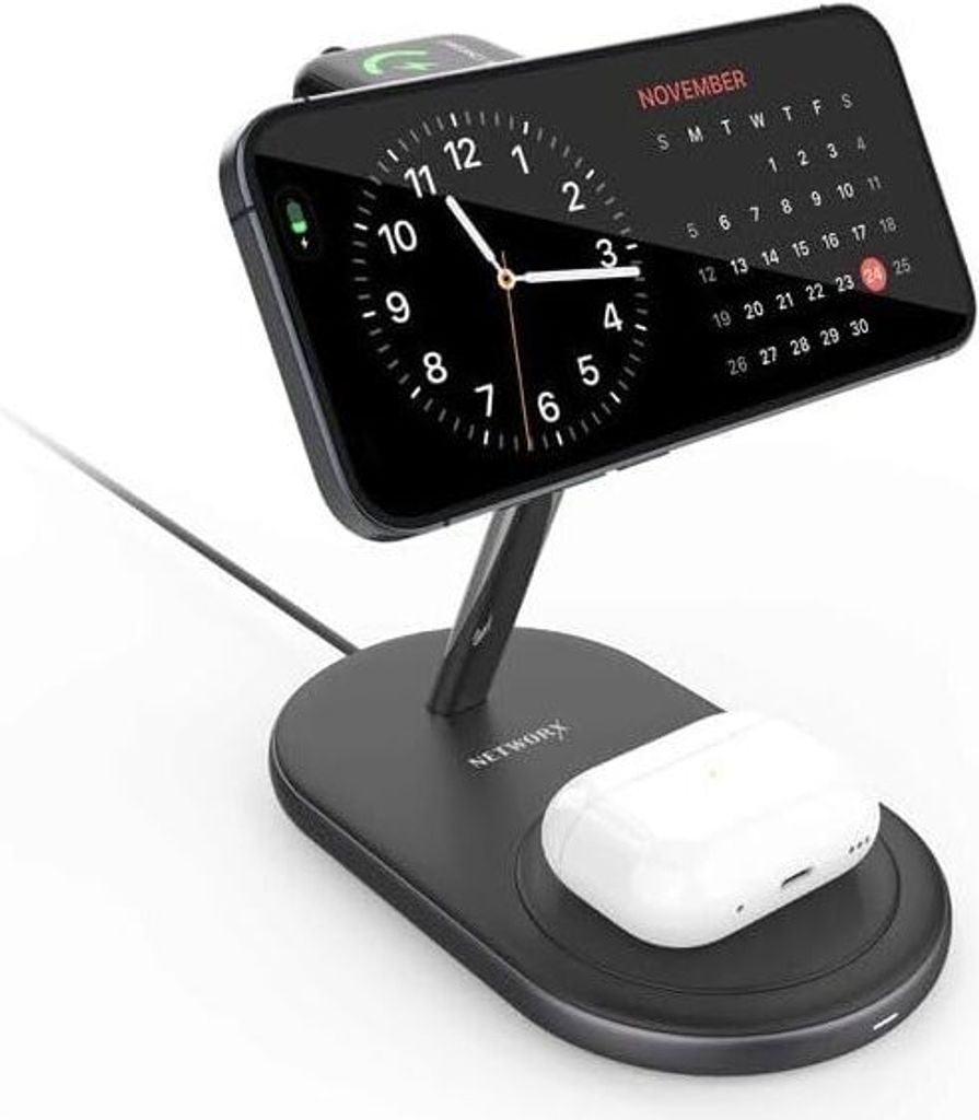 Stazione di ricarica Networx 3 in 1 MagSafe per Immagine del prodotto 