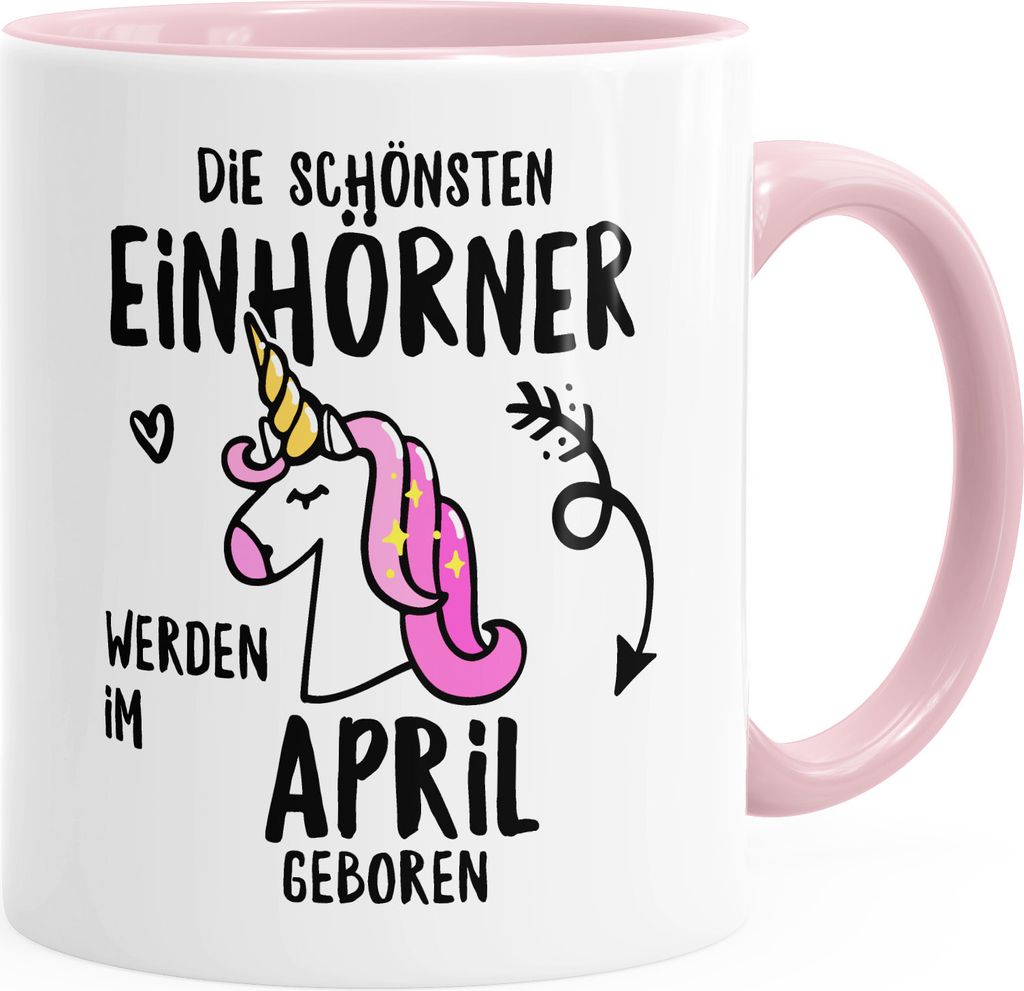 Die schönsten Einhörner werden im Wunschmonat geboren MoonWorks April unisize