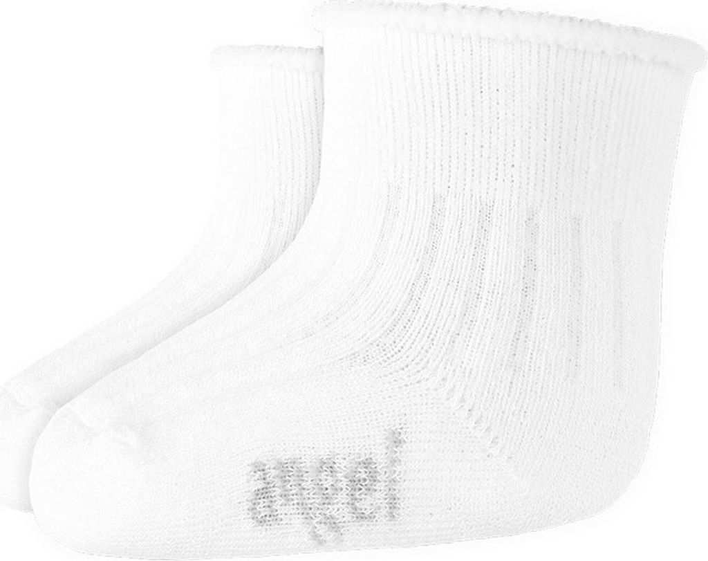 Säuglings Frotteesocken Outlast - weiß, UNI