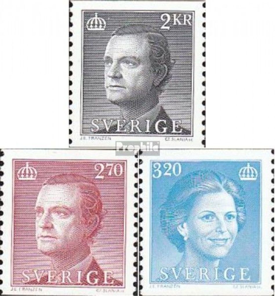 Briefmarken Schweden 1985 Mi 1319-1321 (kompl.Ausg.) postfrisch Freimarken