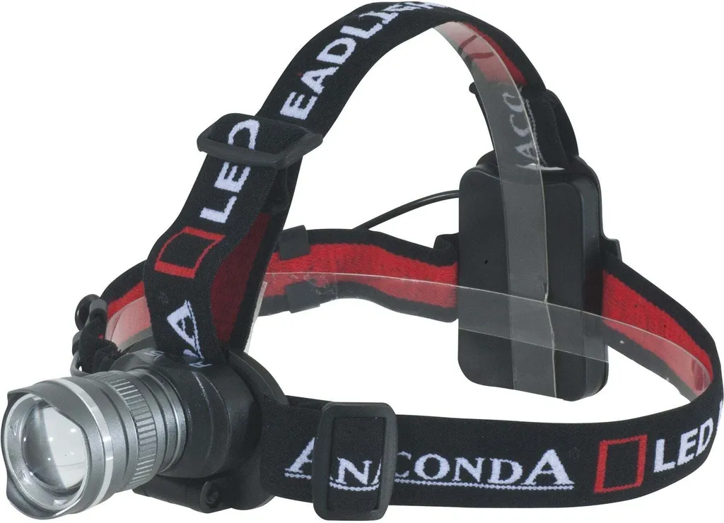 Lampe frontale ANACONDA R5 idéale pour camping, pêche et bricolage