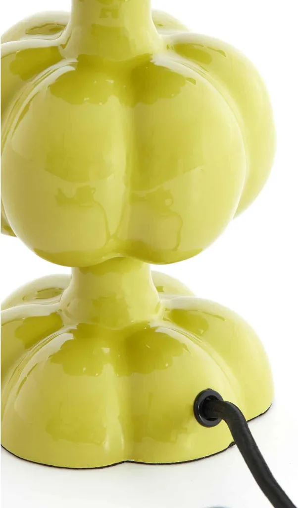 Lampe E27 Caldas jaune métal, luminaire industriel Light & Living - 4
