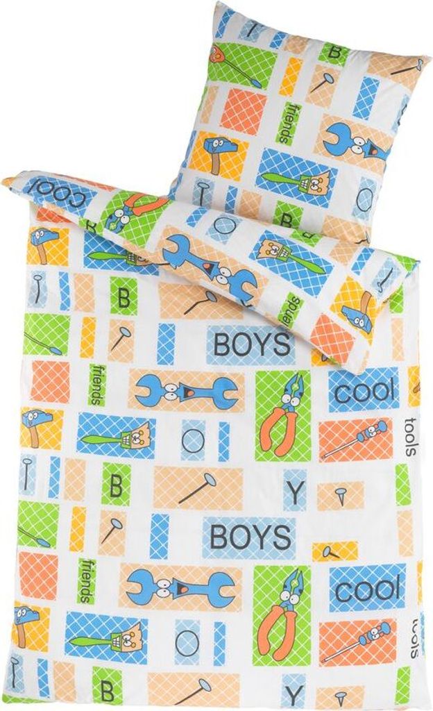 Dreamhome 100% Baumwolle Kinder Bettwäsche 135x200 cm Produktbild 