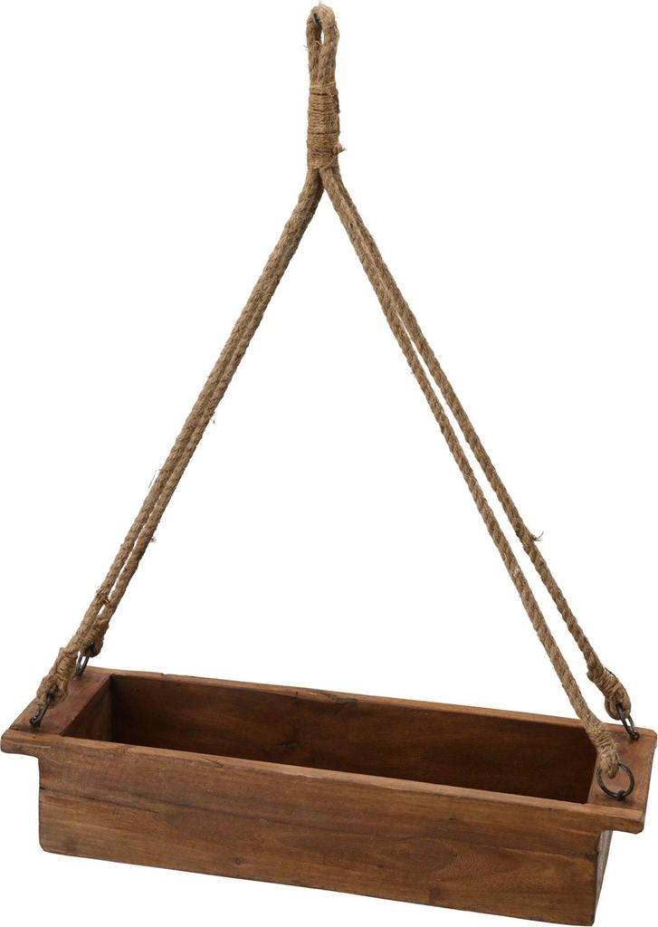 Holzkiste Ziegelform zum Hängen