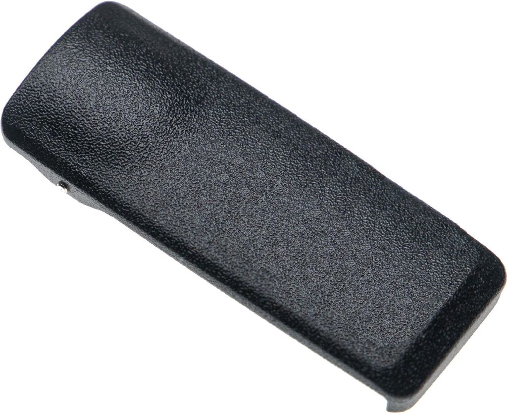 vhbw Gürtelclip kompatibel mit Motorola XPR6550, XPR6580, XPR6500, XPR6350, XPR6380 Funkgerät - Kunststoff, Schwarzk