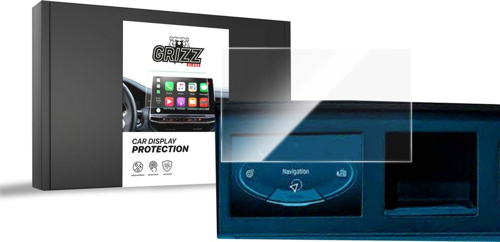 Keramische Autodisplayfolie für MAN TGM 7", Grizz Protector