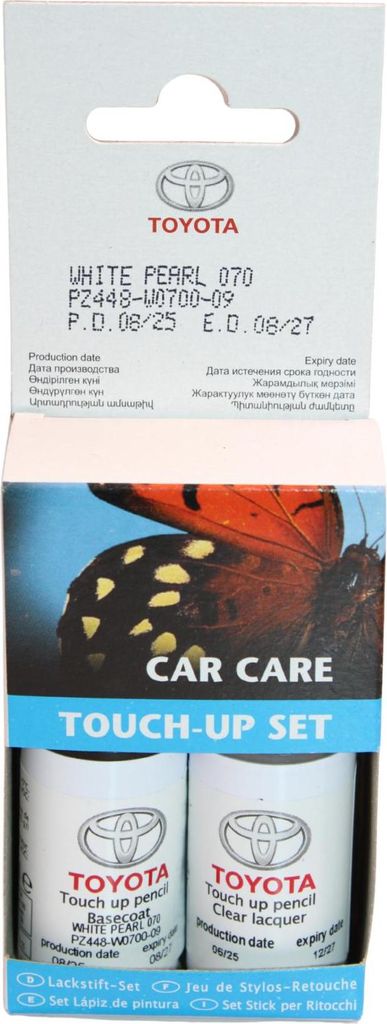 TOYOTA Spray de peinture 070 blanc perle PZ448-W0700-09 OE Image du produit 