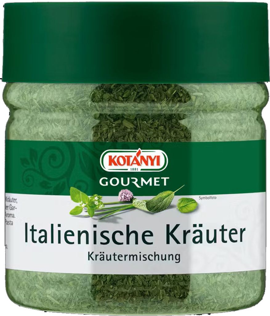 Kotanyi Kräuter italienisch Oregano über Rosmarin bis Thymian 63g