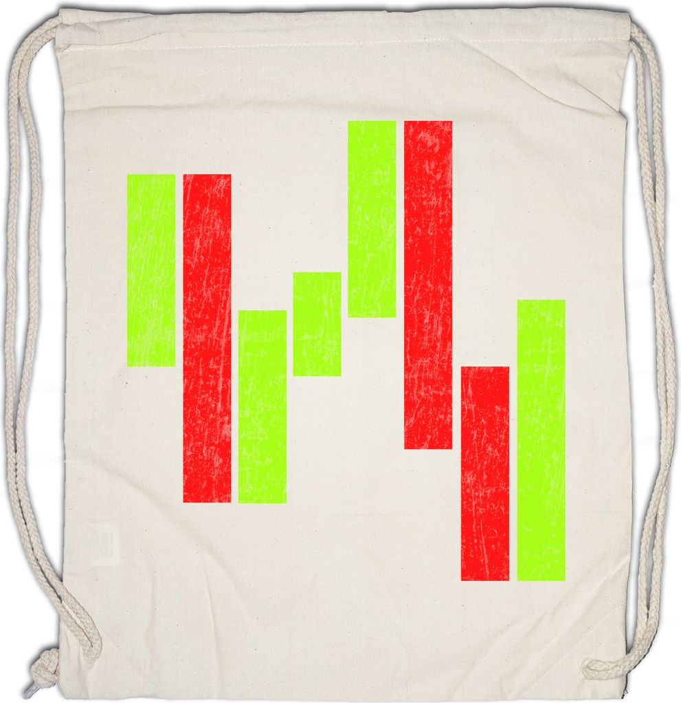Urban Backwoods Candle Chart, Turnbeutel, Farbe: Beige
