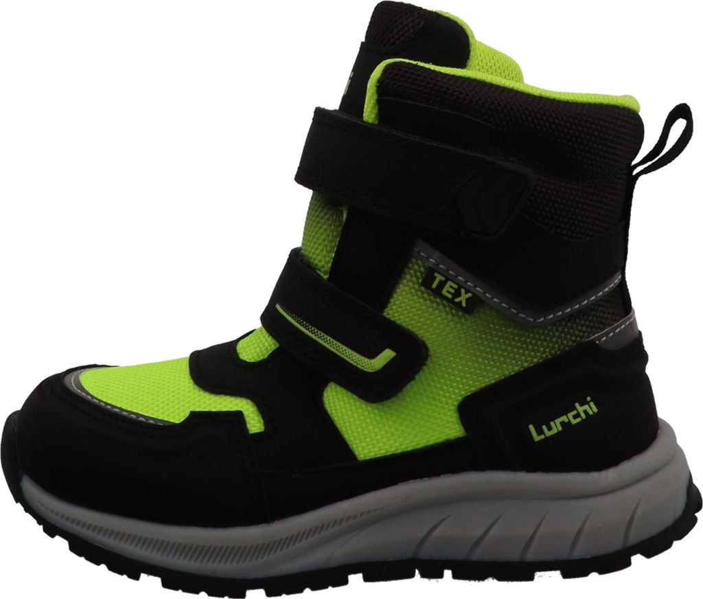 Lurchi Kinderschuhe Jungen Winterstiefel Schwarz Freizeit, Schuhgröße:28 EU