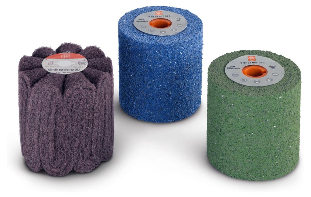Fein Edelstahl-Set Satinieren Fläche