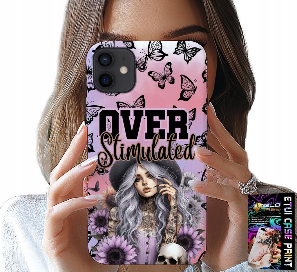 Fall Für Iphone 13 Mini - Über Stimuliert, Jugendlich Designs, Fall