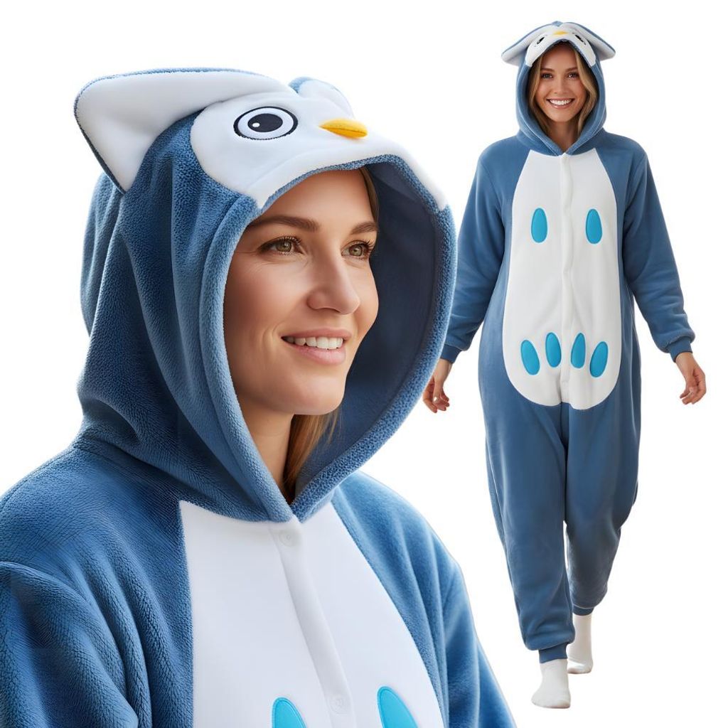 Piżama Onesie Kigurumi Kostium Przebranie Sowa XL: Zdjęcie produktu 