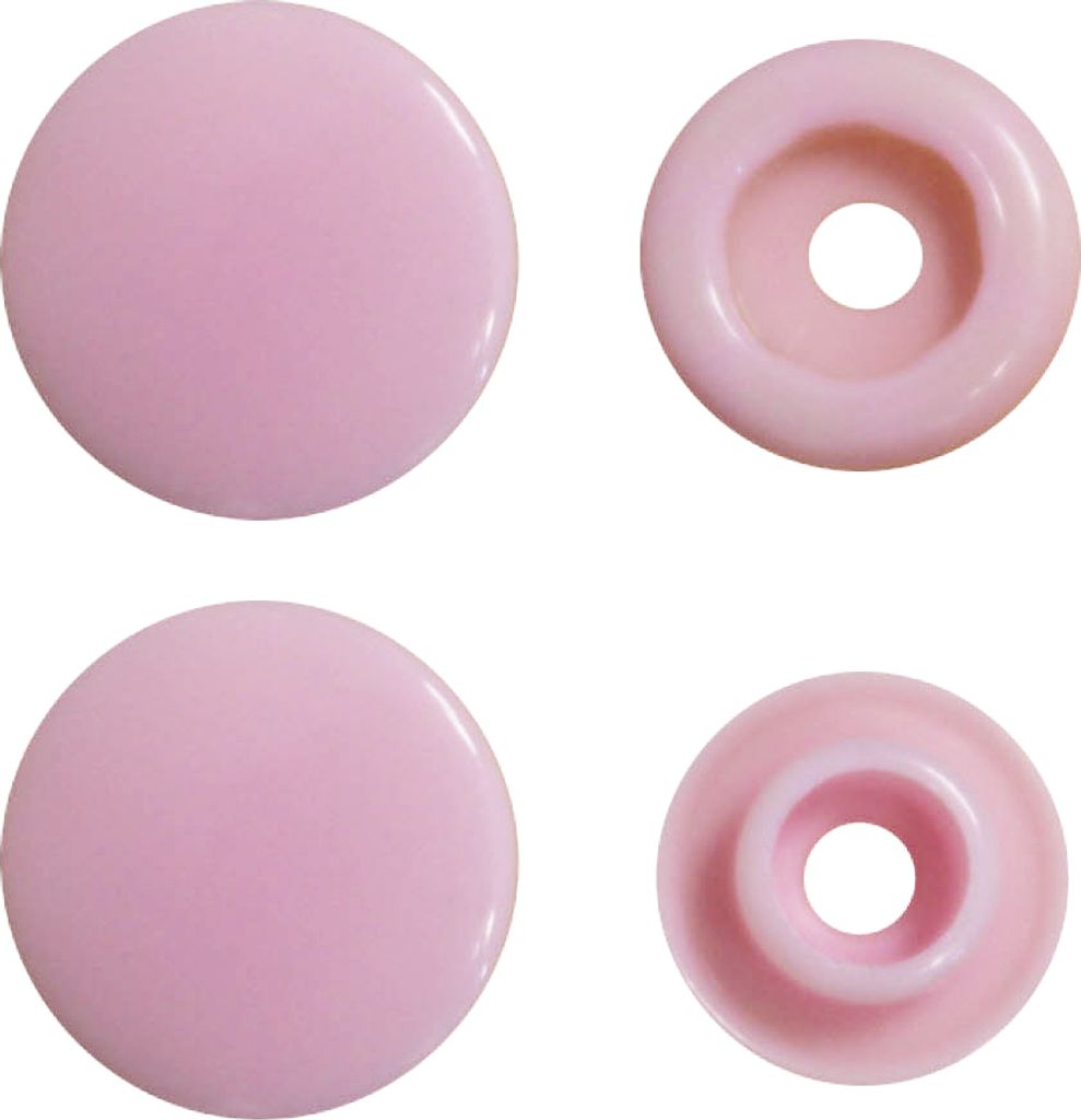 BabySnap T5 Druckknöpfe (12,4mm) glänzend B18 rosa