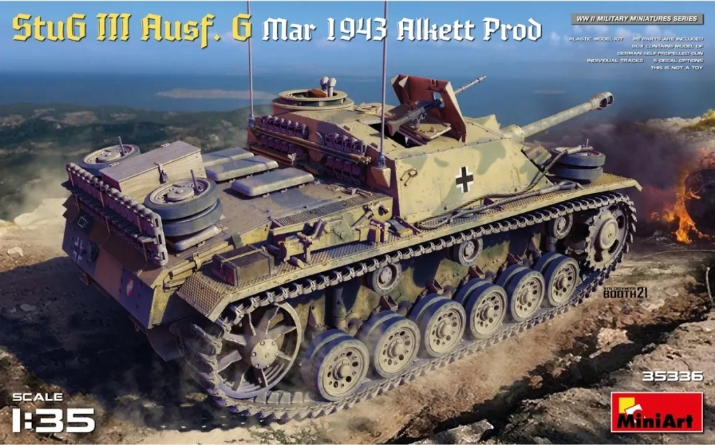 Réplique Fidèle StuG III Ausf.G 1/35 Montage Précis sans Défaut MiniArt