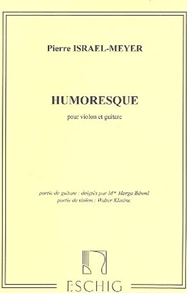 Humoresque pour violon et guitare