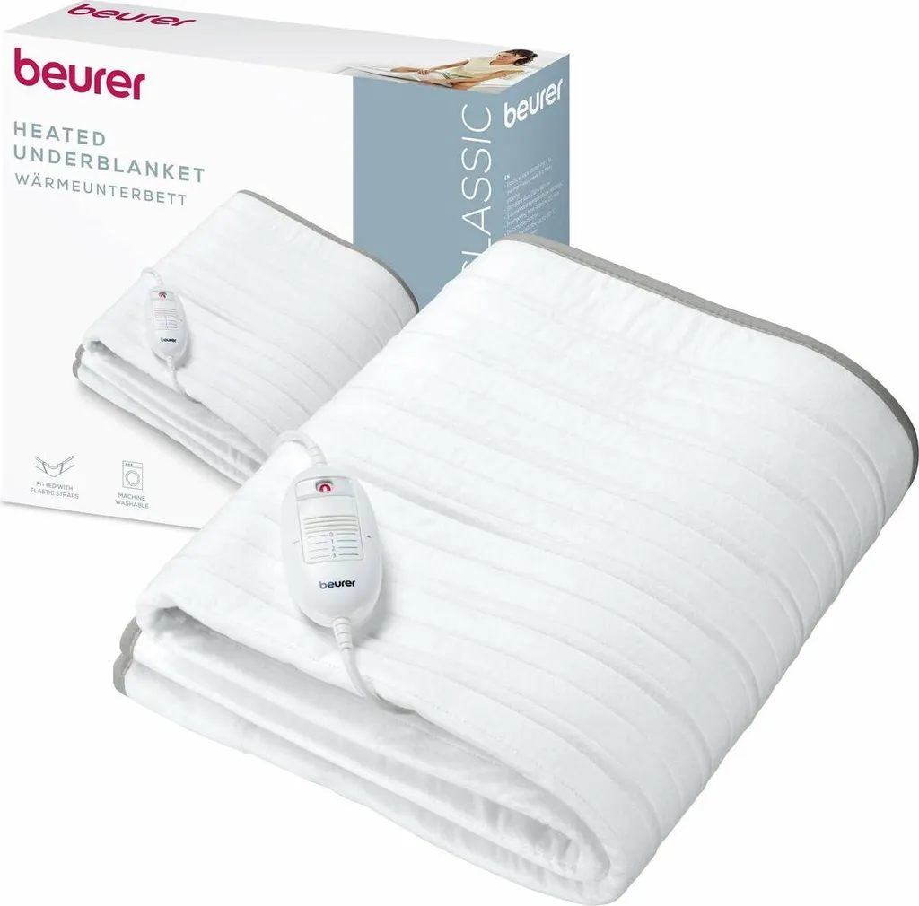 Couverture Chauffante Beurer TS17 65W Polyester Lavable 150x80 cm
