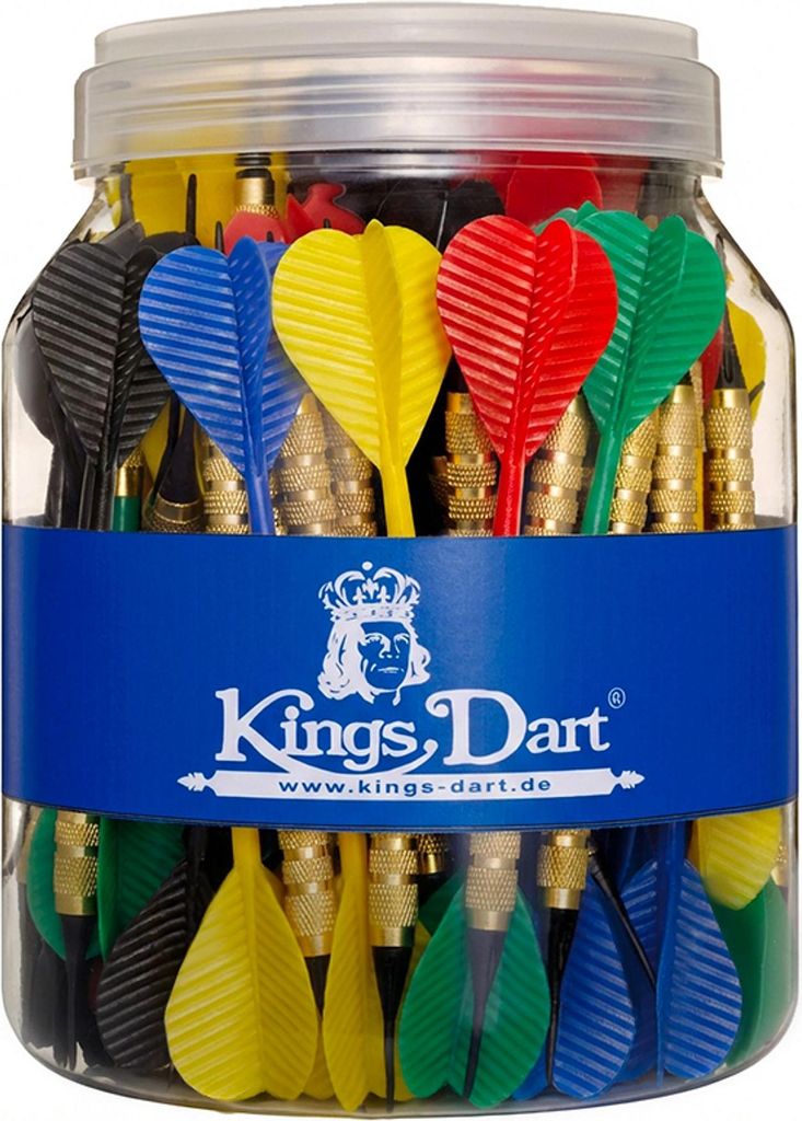 Kings Dart Softdart-Set "Standard", 12er Set, Kurz