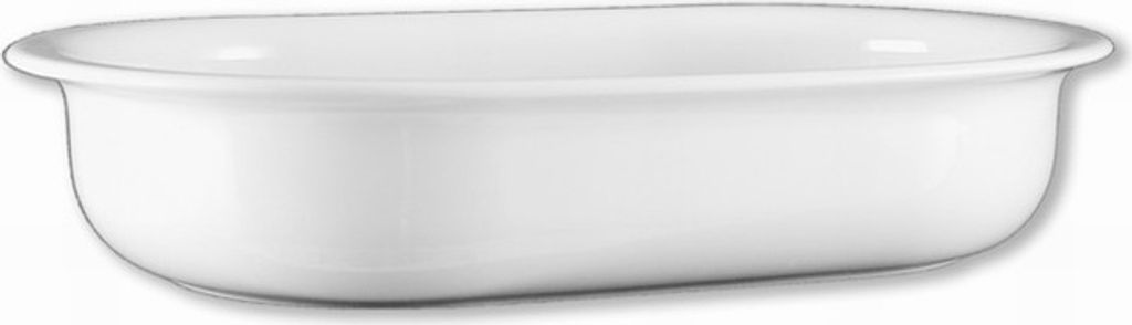 1x Auflaufform oval 25 cm Dekoschale, Obstschale