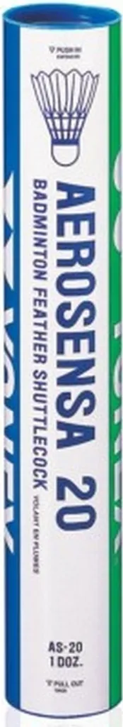 Yonex Aerosensa 20 Volant Badminton Plumes - Vol Stable et Grande Durée