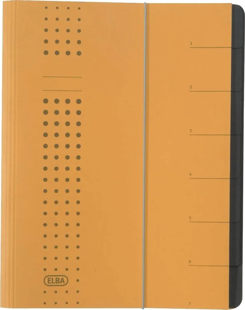 Elba Ordnungsmappe Chic 42495GB Trieur à Soufflets 12 Compartiments A4