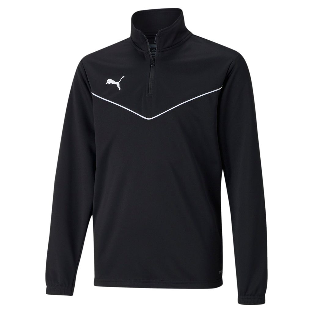 Puma Teamrise Ziptop Kinder - Schwarz Produktbild 