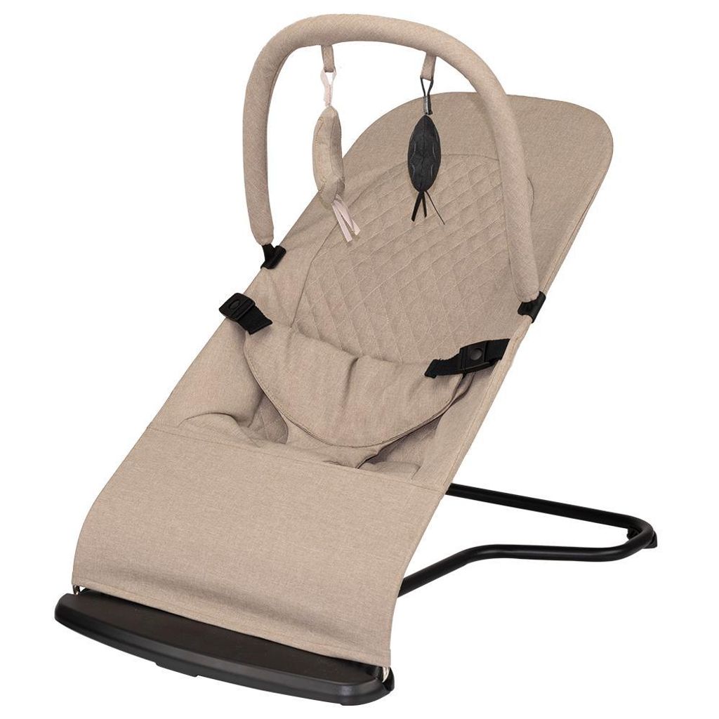 Novi Lily Babywippe – leichte Wippe mit Spielbogen, Produktbild 