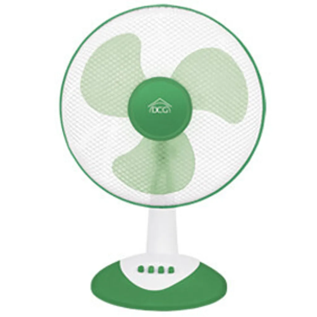 Ventilateur pour chambre et salon DCG VE1615 Vert et Blanc efficace