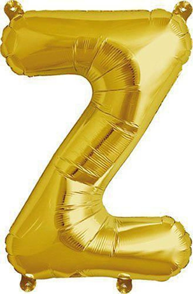Rico Design Folienballon in glänzendem Gold, 36 cm Produktbild 
