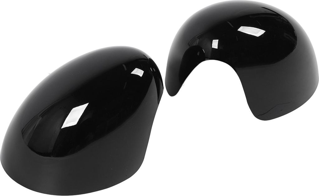 1 Paar Seitenspiegelkappe Abdeckung 51617401229 Zuverlässiger Schutz kratzfestes Rückfahrflügelgehäuse für F54 F55 F56 F57 F60 Glossy Black