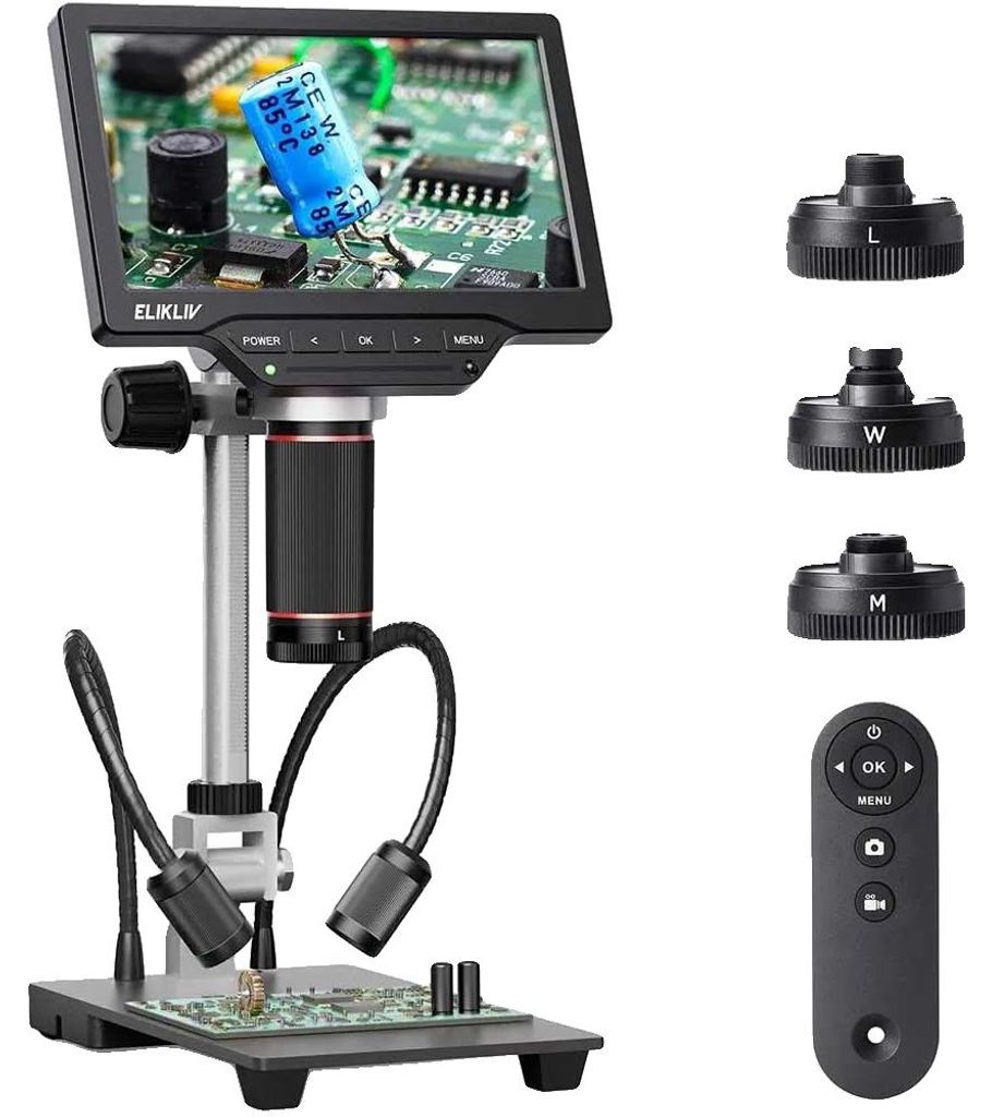 Digitálny mikroskop, rozlíšenie 4K, magnetické Obrázok produktu 