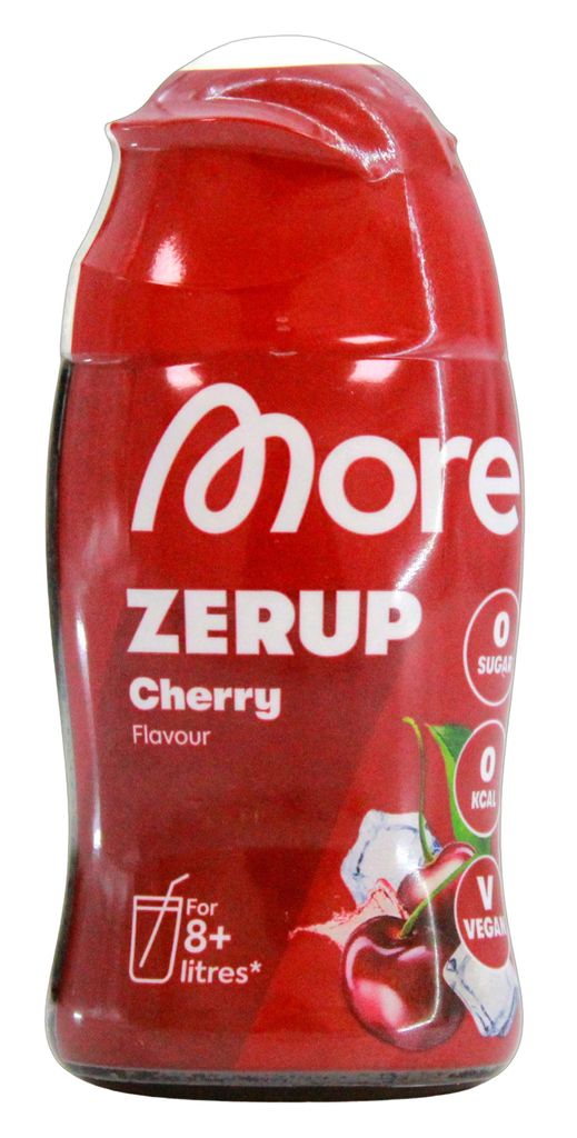 More Zerup Cherry Flavour Getränkesirup Zero, 5er Pack (5 x Produktbild 