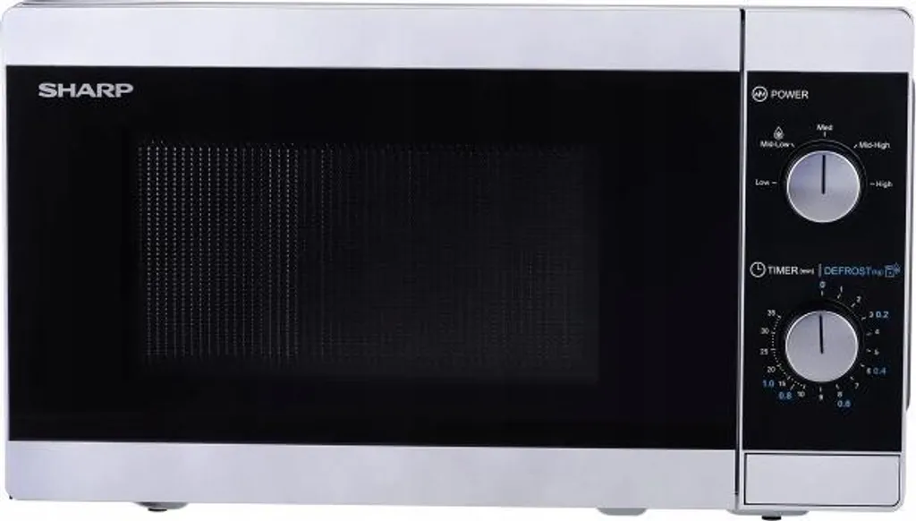 Sharp Microonde YC-MG01E-S Argento con Grill | Risparmia Tempo - 18