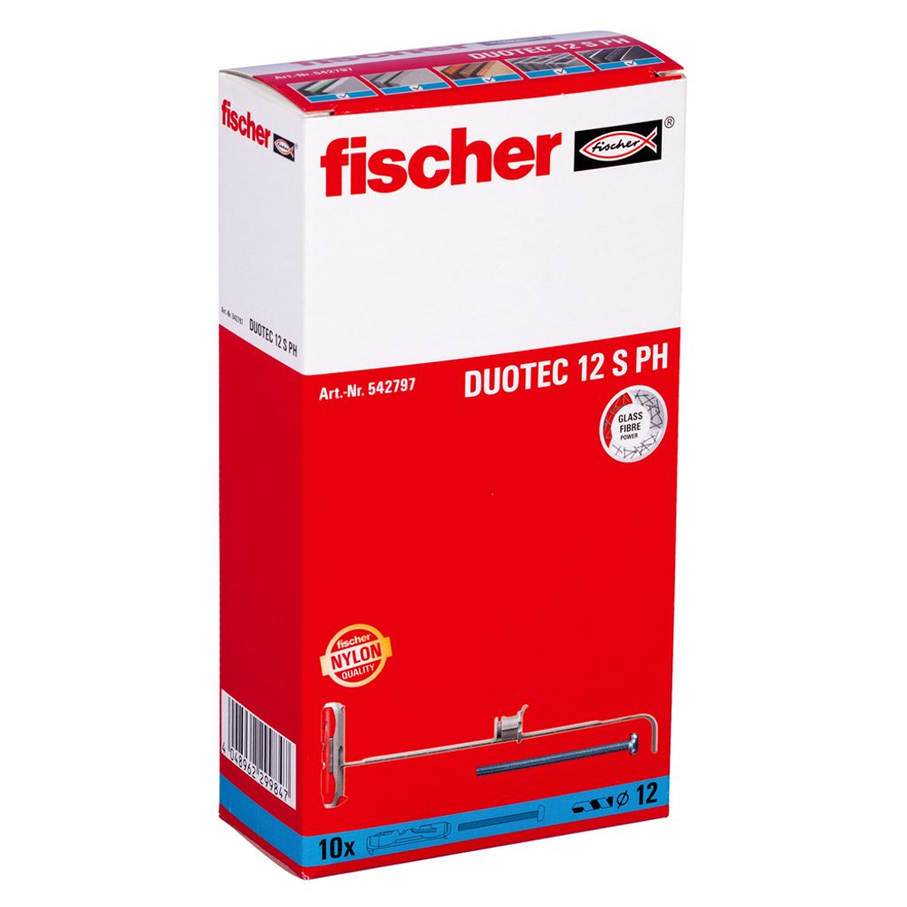 fischer DUOTEC 12 S PH mit Panhead Schraube