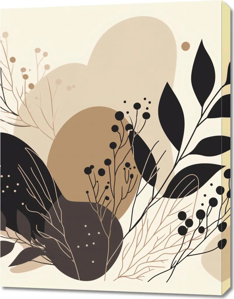 Déco murale zen 70 x 90 cm L'harmonie de la nature pour votre chambre