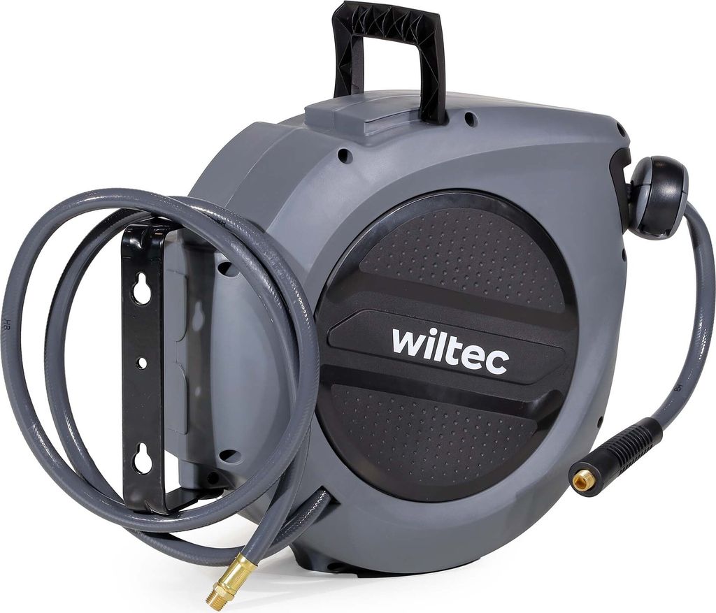 Wiltec Druckluft Schlauchtrommel 20 m, automatische Produktbild 4