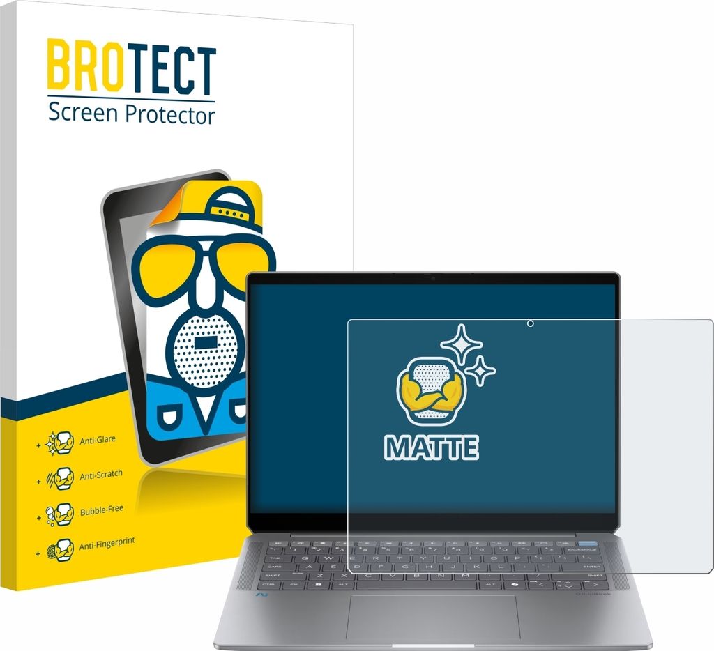 BROTECT Schutzfolie für HP OmniBook Ultra Laptop 14-fd Displayschutz Displayschutzfolie Folie Matt Entspiegelungsfolie